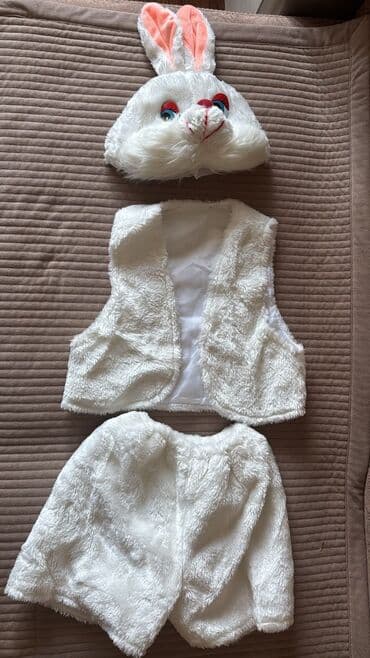 прокат костюмы: Детский карнавальный костюм Зайчика
Сатылат же арендага берилет — 1
