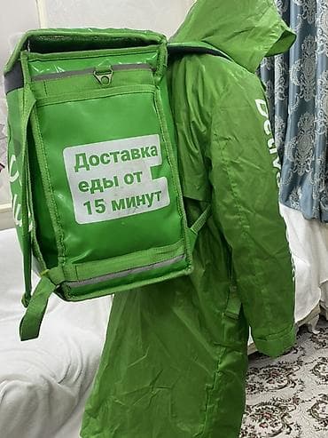 tech flece: Терморюкзак курьерский для доставки еды. Новый,не использованный — 1