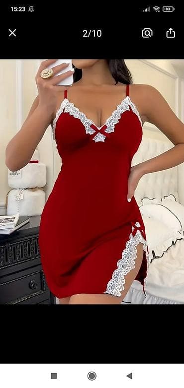 ростовые фигуры: Ночная сорочка, Короткая модель, 5XL — 4