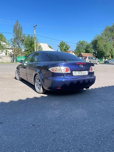 Унаа сатуу: Mazda 6: 2001 г., 2 л, Кол менен иштөөчү, Бензин, Седан — 9