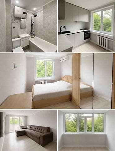 2 room flat: 2 комнаты, 42 м², 104 серия, 2 этаж, Евроремонт — 1