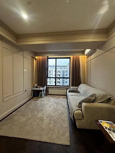 south: 1 комната, 46 м², Асанбай мкр Элитка, 13 этаж, Евроремонт — 6