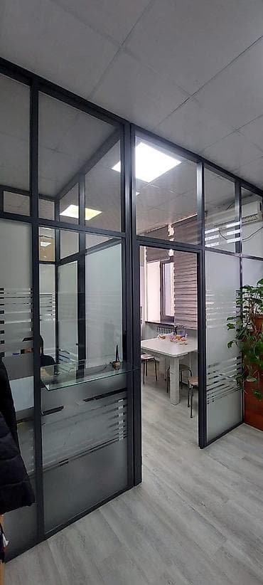 пластиковые перегородки бу: На заказ Каркасная перегородка, Для офиса — 2