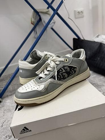 Мужские кроссовки, 40, Dior, Б/у, цвет - Серый, Самовывоз, Бесплатная доставка, Платная доставка