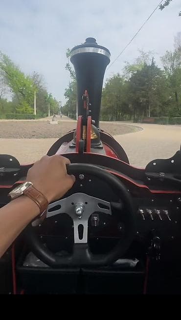 Балдар үчүн аттракциондор: Аттракцион «Паровозик» для парков, ТЦ и мероприятий Производство — 4