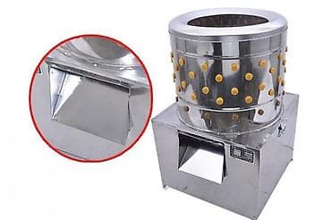 Перосъёмная машина для перепелов TD-30 Габариты : 320 х 320 х 570 мм