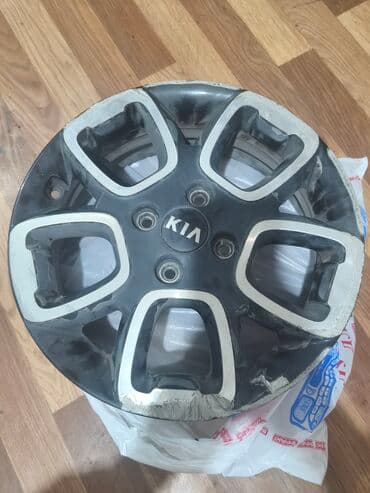 купить диски на машину бу: Диски R 15 Kia, Комплект, отверстий - 4, Б/у — 6