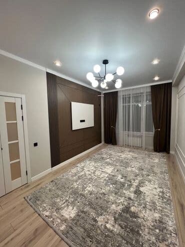 тунгуч 1 комнатная квартира: 1 комната, 44 м², Элитка, 4 этаж, Дизайнерский ремонт — 1