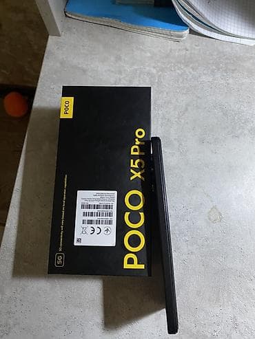 surface 4: Poco X5 Pro 5G, Б/у, 256 ГБ, цвет - Черный — 3