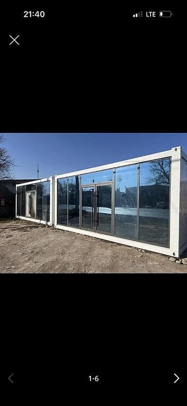 Модульные контейнерные помещения - Тип: быстровозводимые модульные