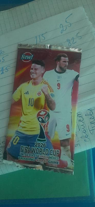 мусулманские товары: Пакетик коллекционных карточек “FIFA World Cup 2026 – Trading Card — 1