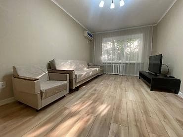 дом меняю на квартиру бишкек: 3 комнаты, 58 м², Хрущевка, 1 этаж, Евроремонт — 7