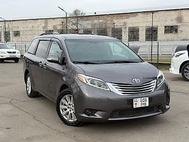 Toyota Sienna: 2016 г., 3.5 л, Автомат, Бензин, Минивэн