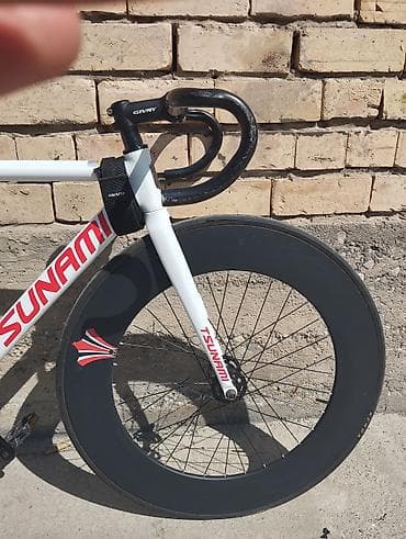 трёх колесные велосипеды: Шоссейный велосипед, Tsunami, Рама M (156 - 178 см), Новый — 7