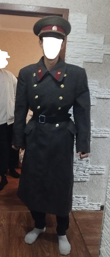 Футболки: Офицерская шинель советского образца новая - Длинный шерстяной — 1