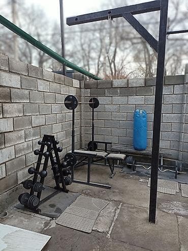 гантели блины: Уличная спортивная зона/комплект тренажёров для дома и двора.ЭТО НЕ — 6