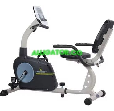 Горизонтальный велотренажер от фирмы Long Style 🔥Новые заводские