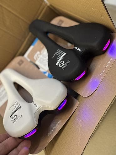 Велосипеды: 🚲 Спортивное велоседло MALEVI «Born To Race» с LED-подсветкой — 4