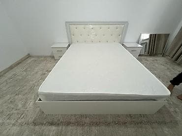 обито: Спальный гарнитур в современном стиле Состав комплекта: - Кровать — 3