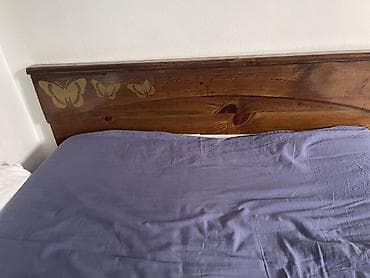 sofa bed: Односпальная кровать, Б/у, С матрасом, длина - 2000 см — 3