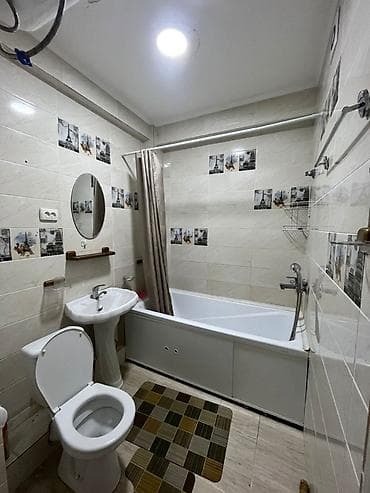 Недвижимость: 1 комната, 42 м², Элитка, Кок-Жар ж/м Элитка, 1 этаж, Евроремонт — 4