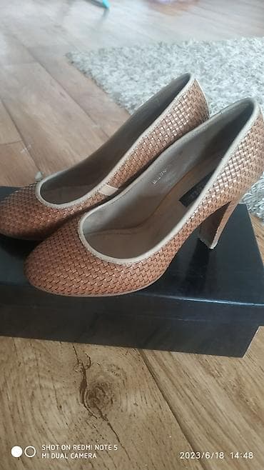 женская обувь кожа турция: Туфли из натуральной кожи, красивое плетение, размер 36, в отличном — 1