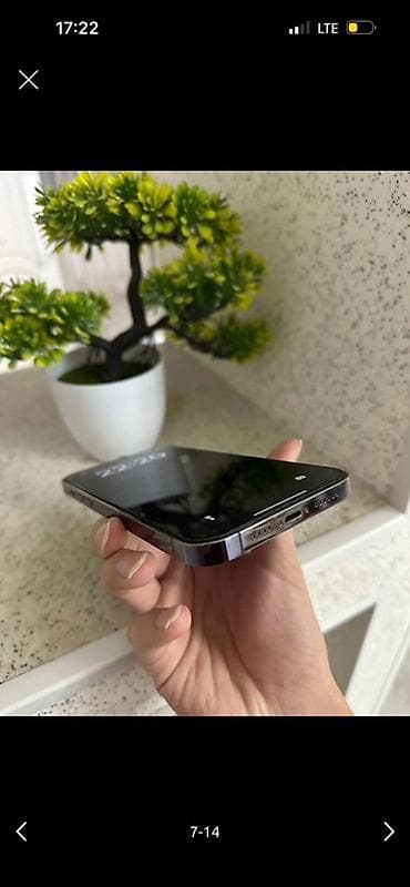 iphone 14 pro max black: IPhone 14 Pro Max, Б/у, 128 ГБ, Deep Purple, Коробка, 79 % — 7