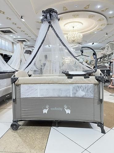 chicco манеж: Манеж-кровать Coolbaby с комплектом аксессуаров - Универсальный — 4