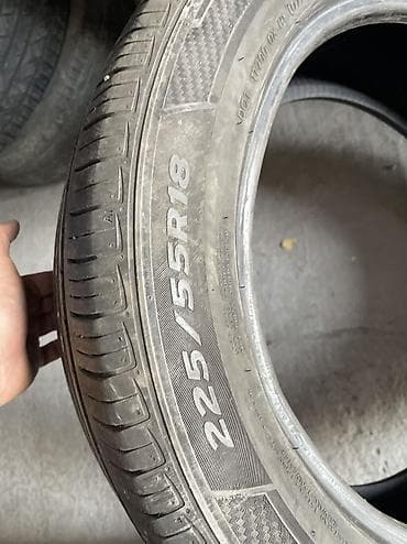 balon: Шины 225 / 55 / R 18, Лето, Б/у, 1 шт, Легковые, Корея, Hankook — 3