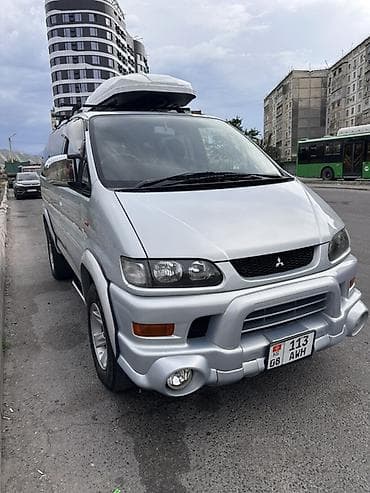транс: Mitsubishi Delica: 2002 г., 3 л, Автомат, Бензин, Минивэн — 2