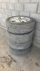 шины на внедорожник: Колеса в сборе 215 / 55 / R 17, Зима, Б/у, Комплект, Легковые, Литые, отверстий - 5 — 2