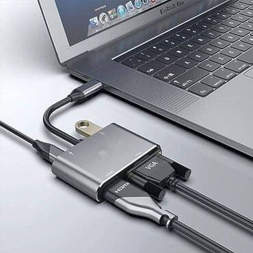 переходник type c на usb: Адаптер USB C to 4K HDMI VGA 4-в-1 USB 3.0 OTG Зарядное устройство — 2
