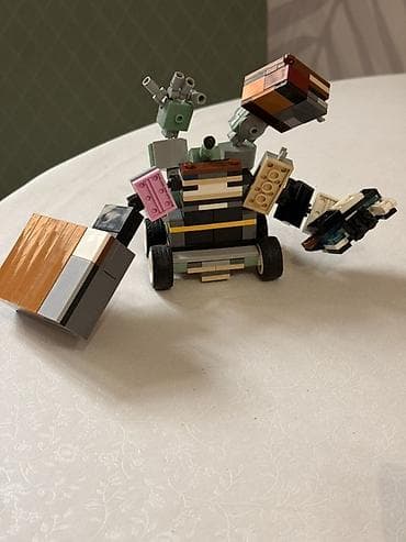 робот окон: Самодельная модель из LEGO: мобильный робот на колесах - Авторская — 1