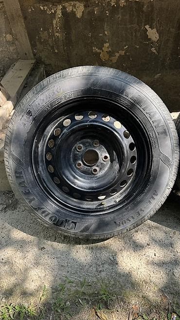 205 70 15 с: Колеса в сборе 205 / 65 / R 16, Всесезонная, Б/у, Комплект, Легковые, Железные, отверстий - 4 — 2