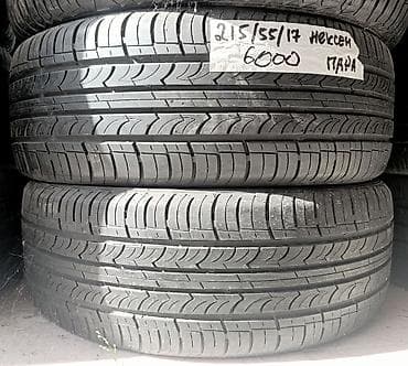 55: Шины 215 / 55 / R 17, Лето, Б/у, Пара, Легковые, Корея, Nexen — 1