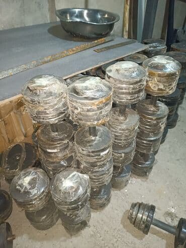 Гантели GM SPORT 28+28 кг отличного качества Узбекистан высший