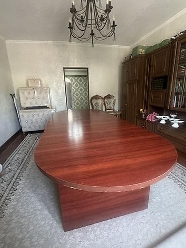 дамский столик: Стол для зала, Раскладной, Овальная — 1