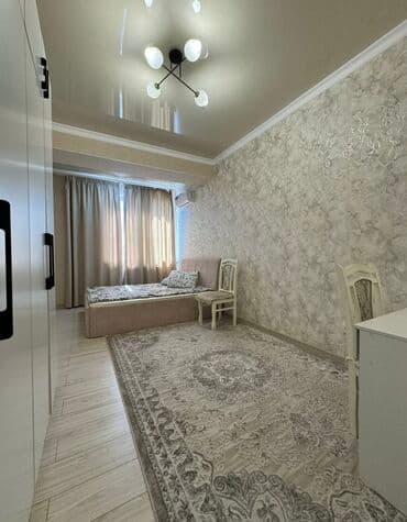 бишкек аренда квартира долгасрочный: 4 комнаты, Агентство недвижимости, Без подселения, С мебелью полностью — 8