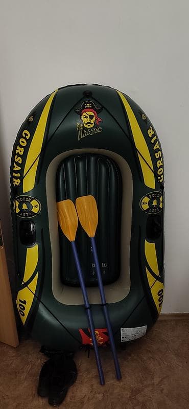 Охота и рыбалка: Надувная лодка Corsair Pirates 100 кг веслами. Данный момент нахожусь — 3