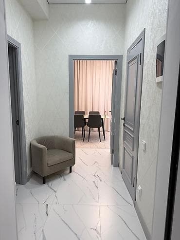 43: 1 комната, 43 м², Асанбай мкр Элитка, 15 этаж, Евроремонт — 9