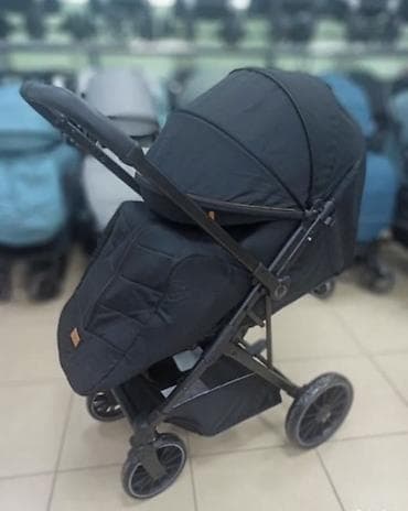 коляски для двоих детей: Коляска, цвет - Черный — 1