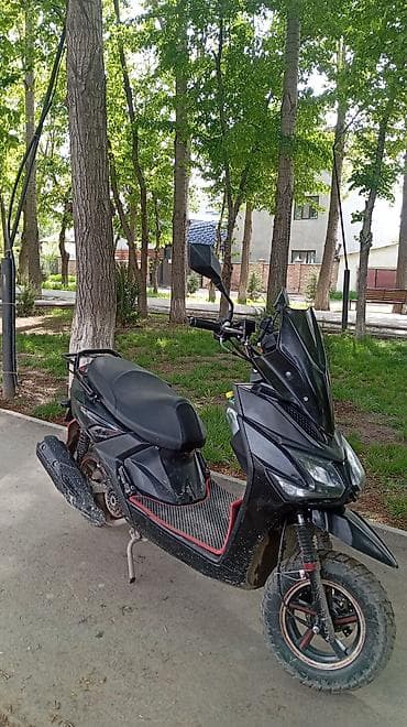 city coco: Скутер JIlang, чёрный, агрессивный дизайн кузова. Особенности и — 3