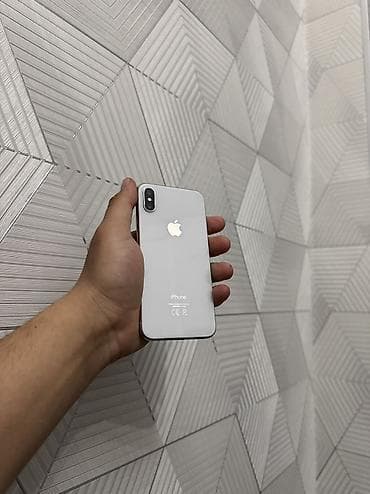 IPhone X, Б/у, 256 ГБ, Белый, Зарядное устройство, Защитное стекло, Чехол, 77 % at lalafo.kg IPhone X, Б/у, 256 ГБ, Белый, Зарядное устройство, Защитное стекло, Чехол, 77 %