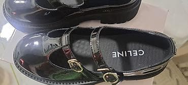 подошвы: Лоферы/Мэри Джейн CELINE, арт. AS-641 - Цвет: Black (чёрный — 3