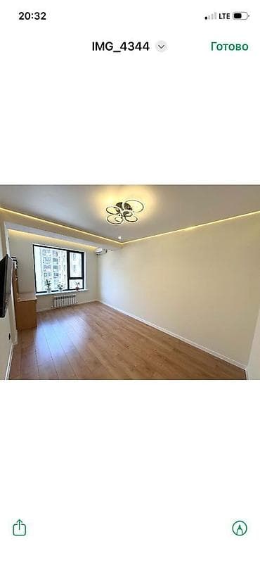 арзан квартира: 1 комната, 42 м², 6 этаж, Евроремонт — 1