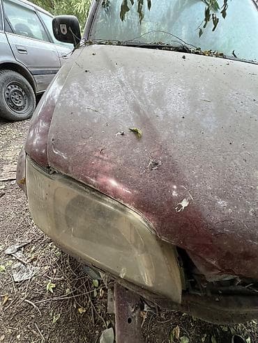 crv 2004: Honda CR‑V I поколение (правый руль), бордовый цвет, пятидверный — 4