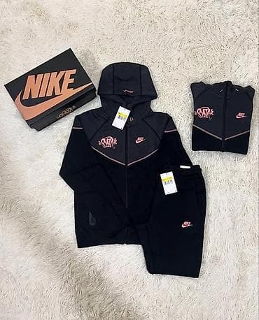 glo gang: Мужской спортивный костюм, Стандарт, Nike, Новый, цвет - Черный, Самовывоз, Платная доставка — 2