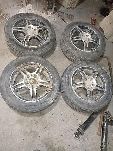 Колеса в сборе 195 / 60 / R 15, Лето, Комплект, Легковые, Литые, отверстий - 5