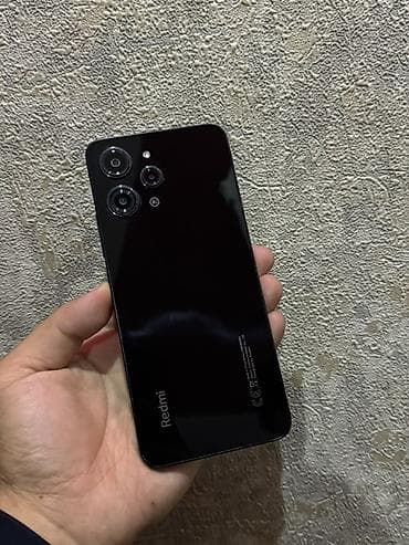 обмен ест: Redmi, Redmi 12, Б/у, 128 ГБ, цвет - Черный, 2 SIM — 1