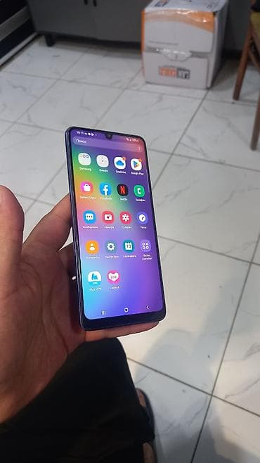 m tech: Samsung Galaxy A31, 128 ГБ, цвет - Синий, 2 SIM — 2